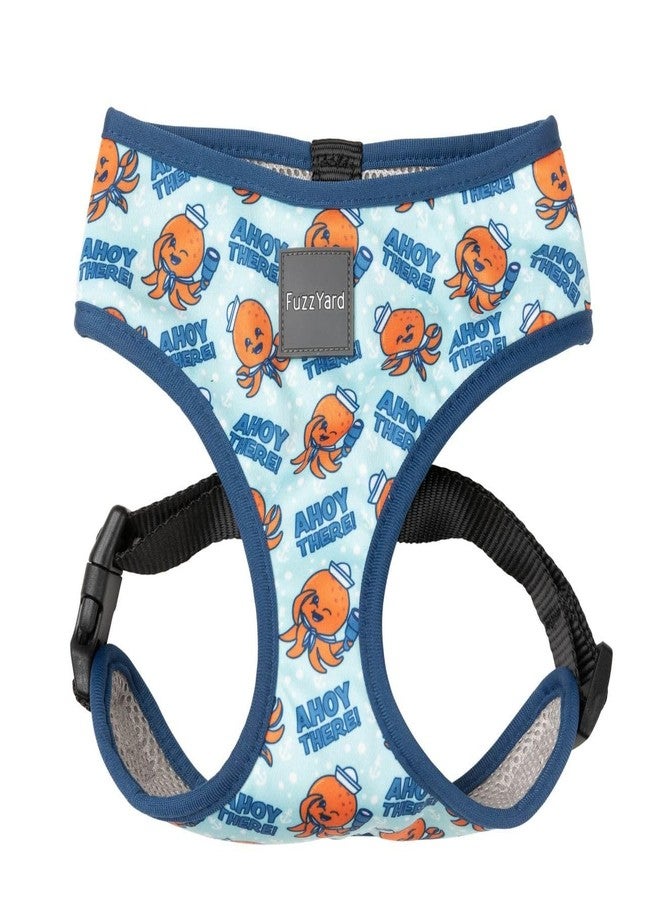 FuzzYard Ahoy There! Sailor Nautical Themed Harness for Dogs (Small) - Image 1