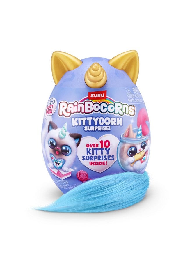 Rainbocorns Kittycorn Surprise Series 3 (Maine) by ZURU, Plush Toy, Collectible Plush Stuffed Animal, Slime, Surprise Eggs for Girls - Image 2