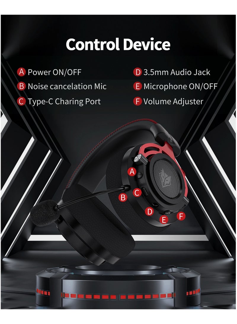 NUBWO G03 2.4G Wireless Over-Ear Gaming Headphones For PS4/PS5/XOne/XSeries/NSwitch/PC - Image 5