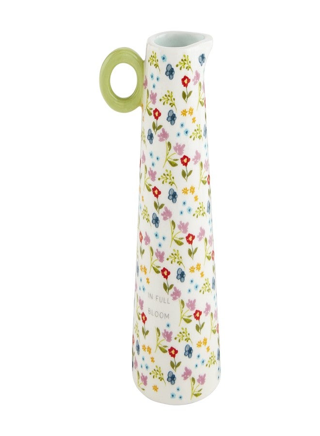 Mud Pie Fruity Floral Bud Vases, Full, 6.625" x 2.25" - Image 1