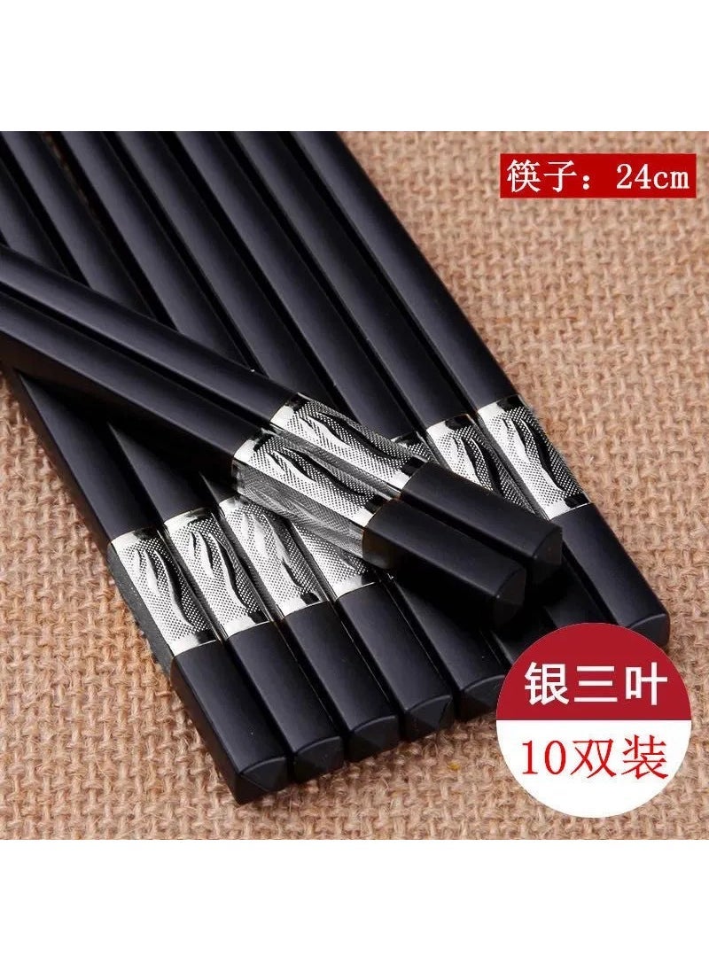 Chopsticks Alloy Chopsticks Jinfu 24cm High-end High-temperature Resistant Non-moldy Non-slip Chopsticks Hotel Commercial Kitchen Household Chopsticks - pzsku/Z2BC6B2B475502BC01F6AZ/45/_/1734173553/b2e5c29e-6403-45ee-be45-fc7b2b1bd621