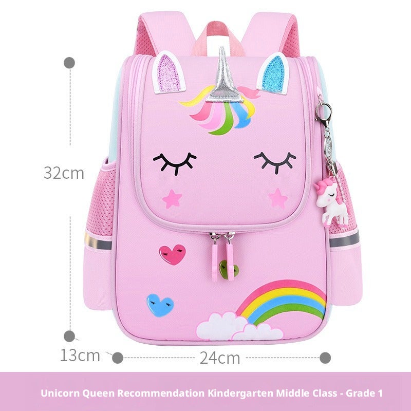 Zhima Baby Cartoon Space Backpack for Kids - Lightweight Schoolbag - Image 4