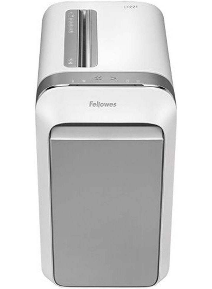 Fellowes Powershred LX221 Micro-Cut Office Shredder, White | 5050501 - Image 4