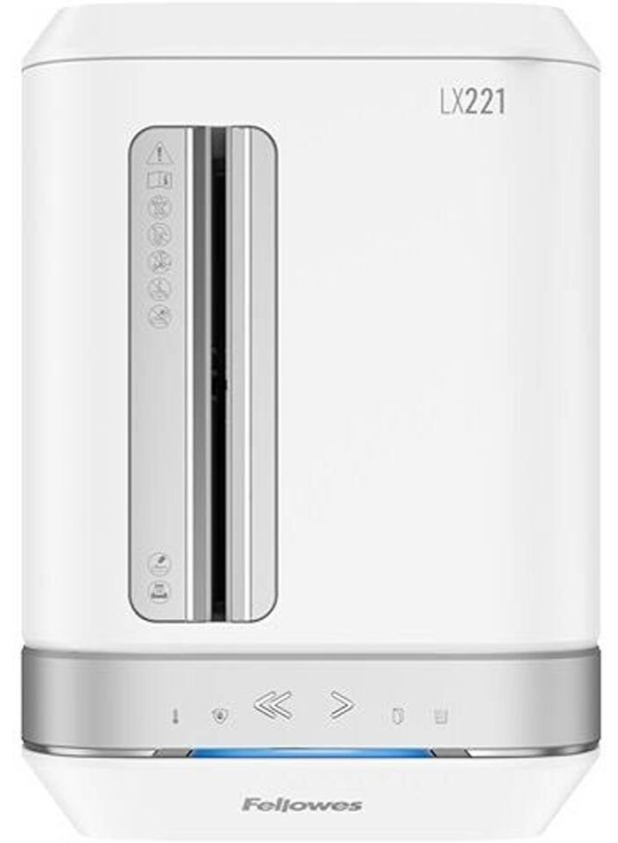 Fellowes Powershred LX221 Micro-Cut Office Shredder, White | 5050501 - Image 5
