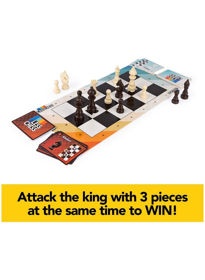 Spin Master Games - Less Chess A New Take On Chess From Spin Master Games 2Player Adult Board Game With Chess Pieces Chess Set For Adults And Kids Ages 8 And Up - Image 1