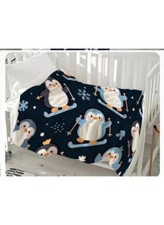 General Baby and children's cartoon flannel thin blanket (warm and comfortable, suitable for sleep, games) 70cm*100cm - 312  - Image 2