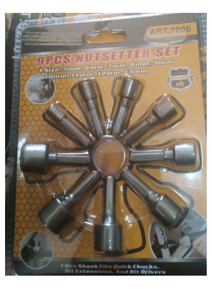King 9-Piece Multi-Tool Socket Set