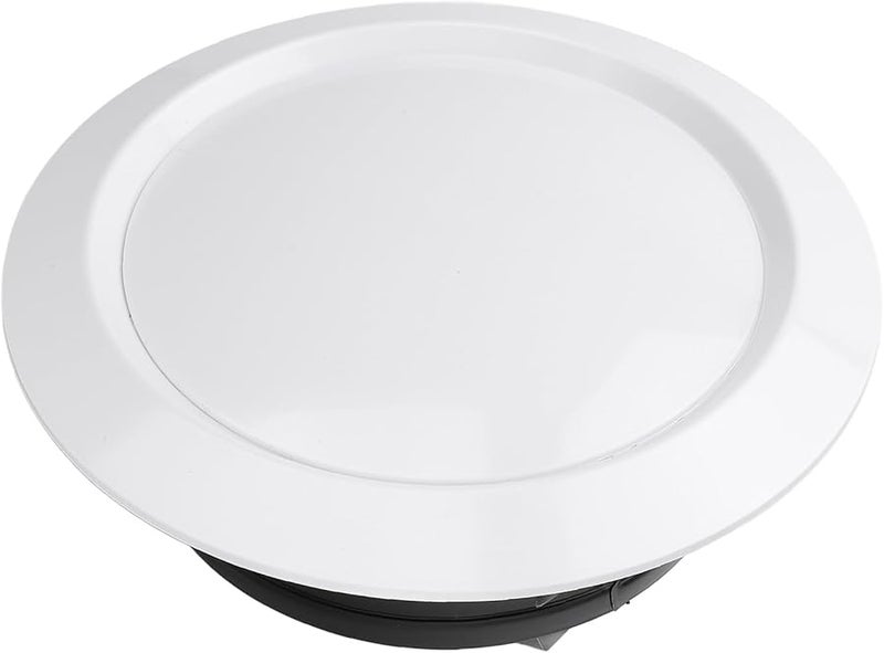 غطاء تهوية بلاستيكي دائري 8 بوصة قابل للتعديل لتدفق الهواء، مثبت على الحائط أو السقف، فتحة تهوية 200 مم - Image 3