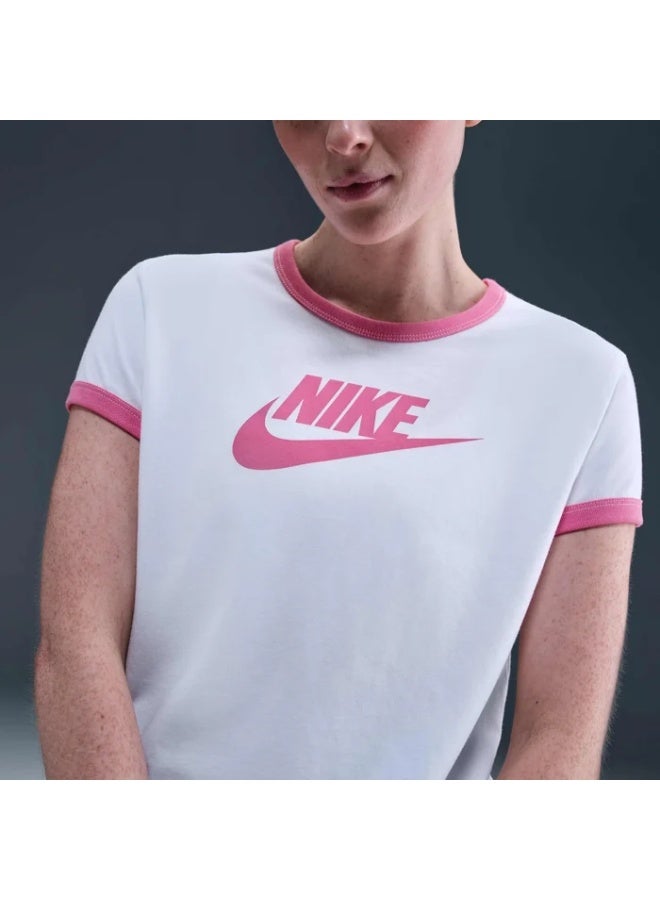Nike Graphic Ringer T-Shirt - Image 4