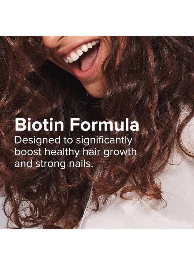 Sanar Naturals - Biotin Collagen Pills - Hair Skin and Nails Vitamins, Boost Hair Growth - Hydrolyzed Collagen Peptides for Women & Men, Biotin Supplement with Vitamin C, 150 Capsules - Image 1
