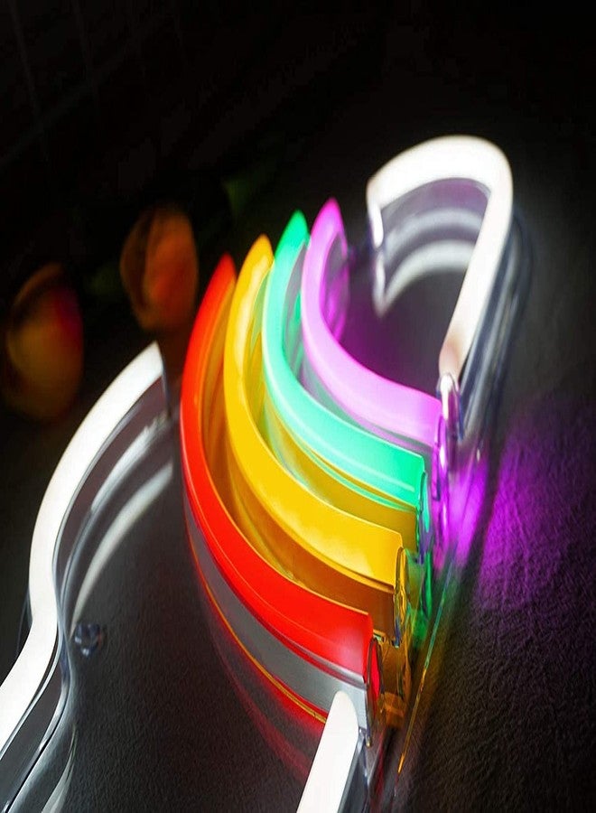 ilery Rainbow Cloud Neon Sign | Vibrant Neon LED Light Decoration for Home, Party, or Bedroom - Colorfull (12x6 inch) - Image 2