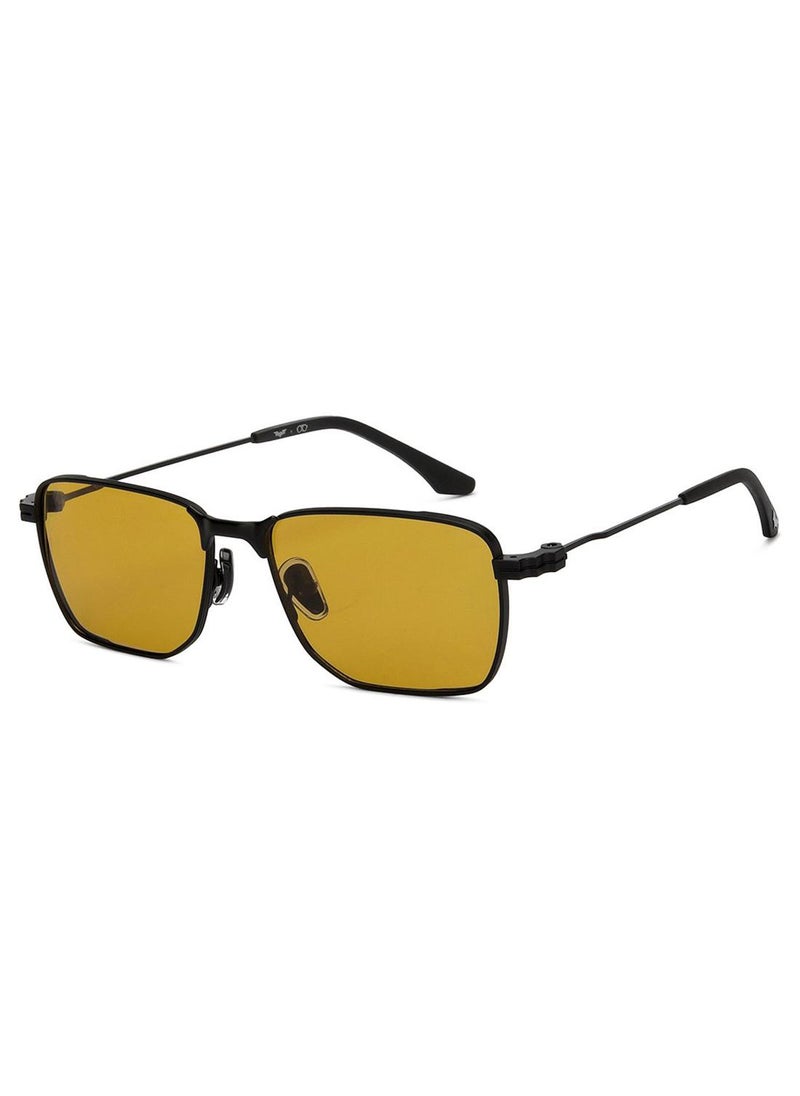 Lenskart Studio - Unisex Polarized Hexagon Sunglasses - LK S16522 - Lens Size: 52 Mm - Image 1