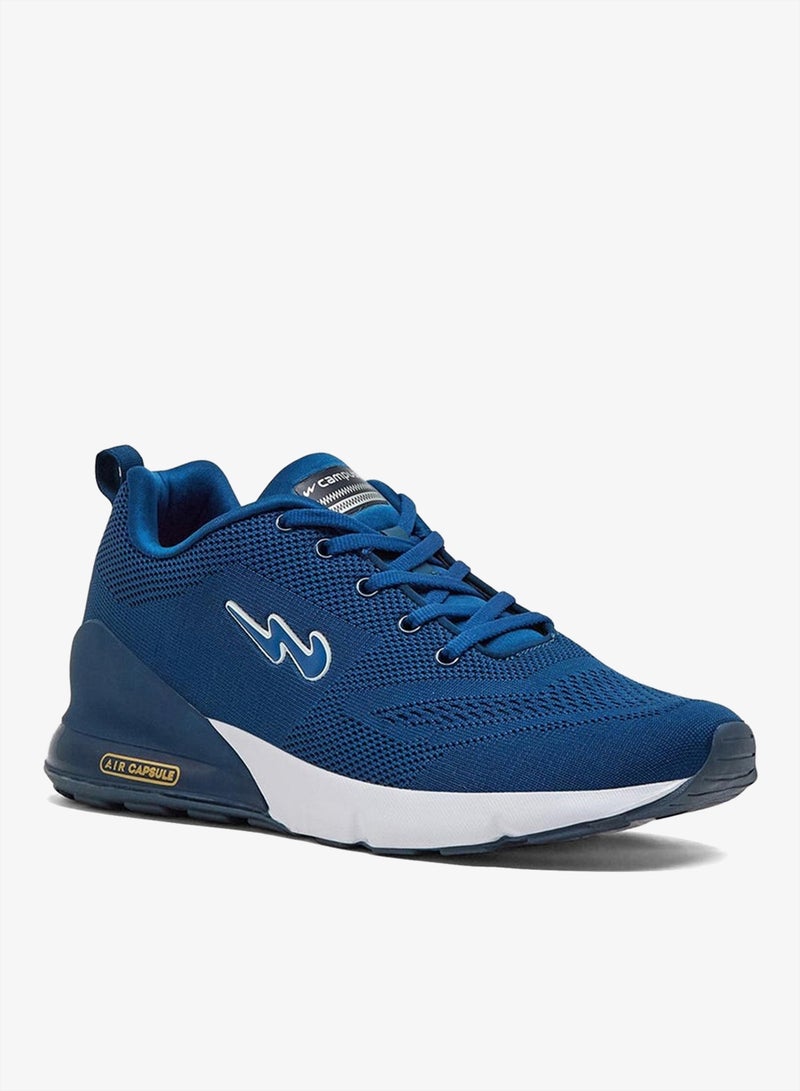 CAMPUS Men's Blue Low-Top Sneakers - Modern Design Shoes for All-Day Comfort - Image 2