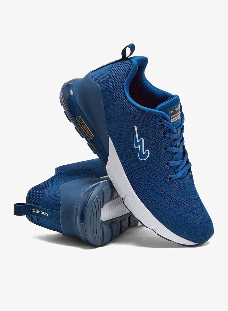 CAMPUS Men's Blue Low-Top Sneakers - Modern Design Shoes for All-Day Comfort - Image 3