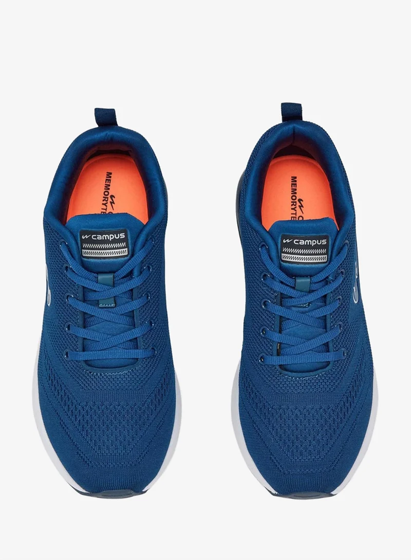 CAMPUS Men's Blue Low-Top Sneakers - Modern Design Shoes for All-Day Comfort