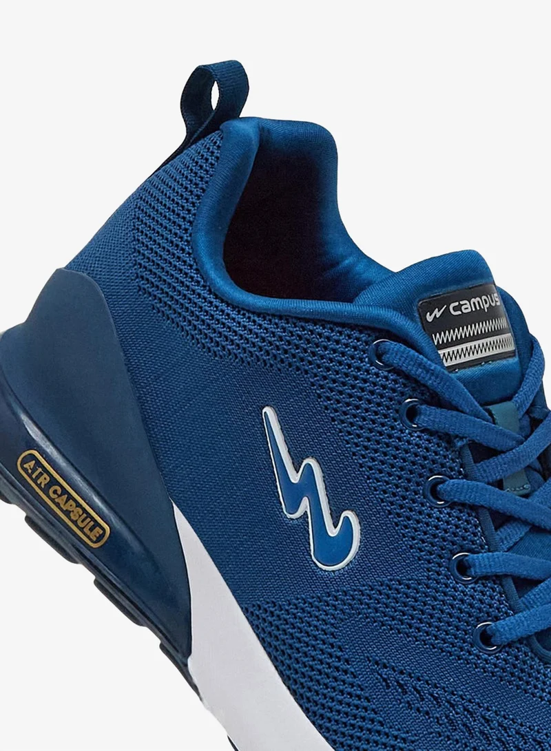 CAMPUS Men's Blue Low-Top Sneakers - Modern Design Shoes for All-Day Comfort