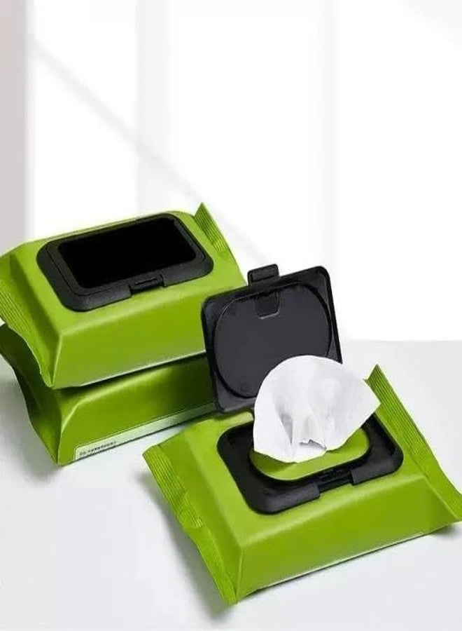 Akshunit Avocado Disposable Makeup Removal Wipes Cleasing Wipes || Makeup Remover Facial Wipes Tissue, Makeup Remover Napkin (Pack of 3) - Image 2