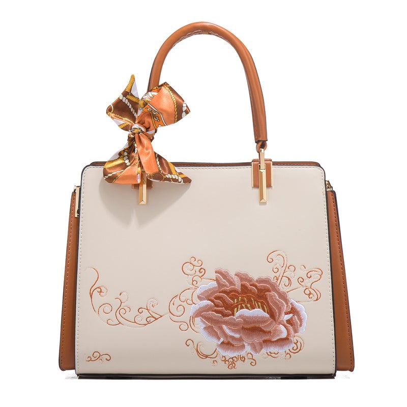 Mother'S Day Gift Embroidered New Chinese-Style Large-Capacity Portable Women'S Mother'S Bag Atmospheric High-End Crossbody Women'S Bag - Image 3