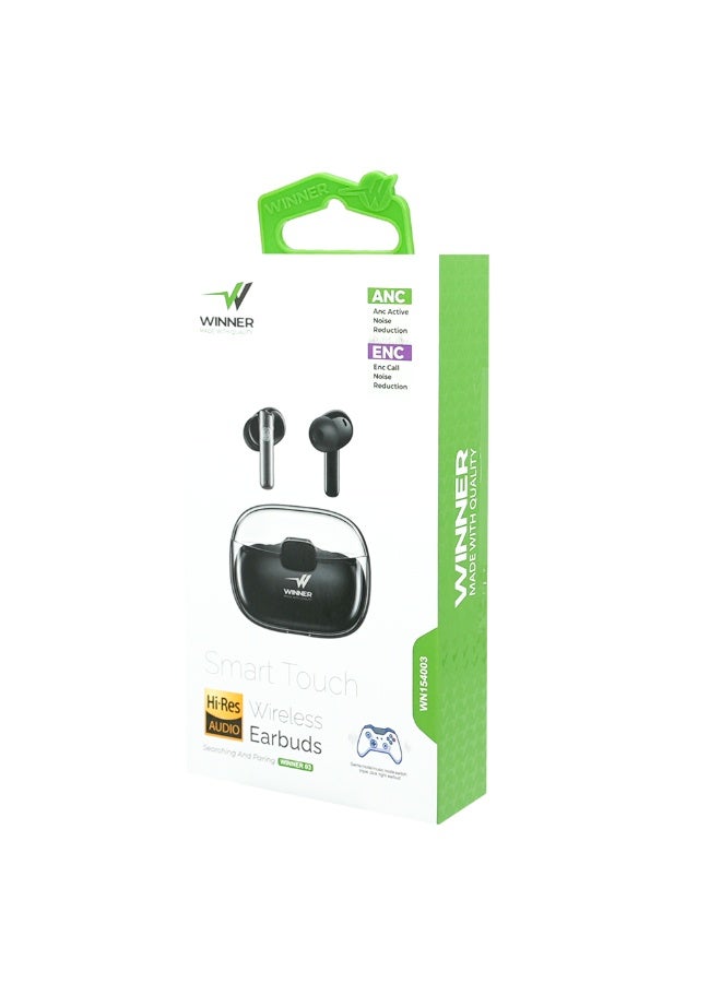 WE WINNER Winner White Transparent Silicone Bluetooth Earphones - Image 2