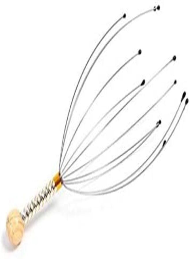 Handheld Scalp and Neck Relaxing Massager, Portable Head Stress Relief Tool for Relaxation, Lightweight Hair Massage Device for Home and Travel Use - Image 1