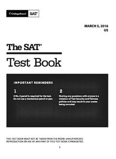 "الدليل الشامل لقسم القراءة في اختبار SAT - إصدار 2016"  - Image 2
