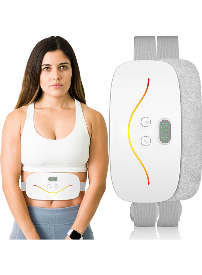 ETG Heating Pads for Cramps Portable Cordless Pad for Women - Fast Heating Menstrual Period,Back and Cramp Relief - 3 Heat Levels and 3 Massage Modes - Rechargeable and Safe - Image 1
