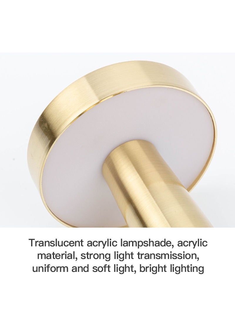 Sharpdo Led Retro Charging Bar Table Lamp Barbell Metal Wire Free Touch Dimming Table Lamp Coffee Shop Bedside Lamp - Image 3