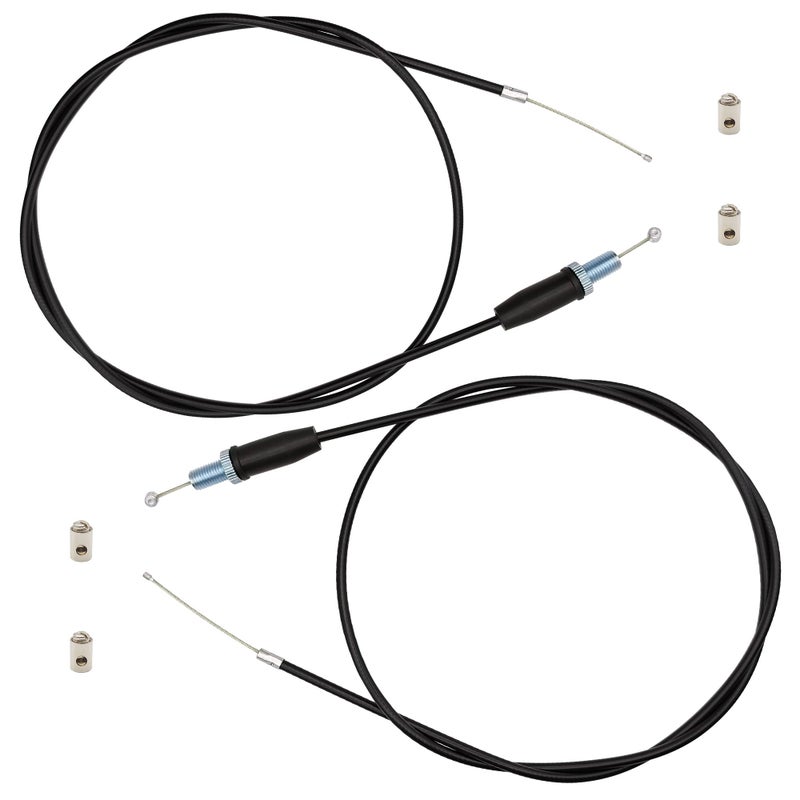 Strongthium 50 Inch Mini Bike Throttle Cable for Coleman CT200U Predator 212 Baja MB165 MB200 196cc 5.5hp 200cc 6.5hp Heat Warrior MOTOVOX MBX10 MBX11 GX160 GX200 Pit Dirt Bike Parts (Adjustable) - Image 1
