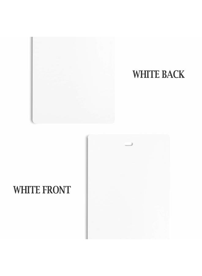 DALIX 82.5" White Vertical Blinds Replacement Slats Sliding Door Window (24 Pack) - Image 4