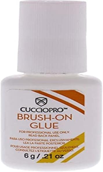 Cuccio Pro BrushOn Glue for Women Nail Glue 021 oz