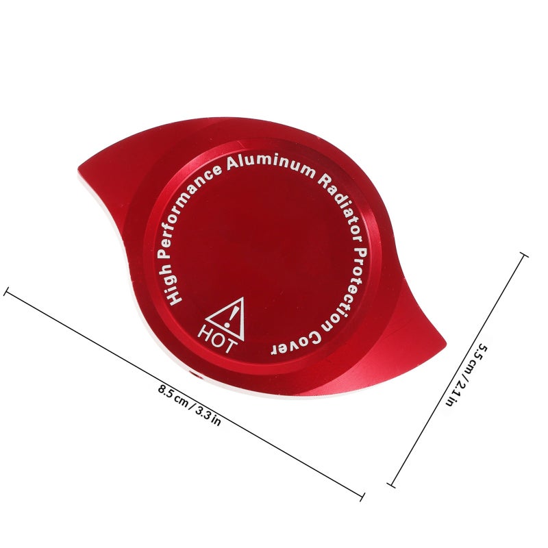 Engine Coolant Cap Replacement Engine Radiator Cap Water Reservoir Cover - Image 2