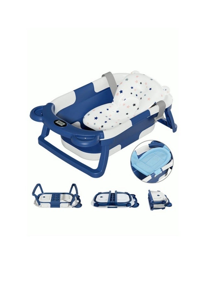 دوكو طوي حوض استحمام الطفل ، مثالية المحمولة حوض استحمام للأطفال حديثي الولادة السفر لمدة 0-36 شهرا - Image 1