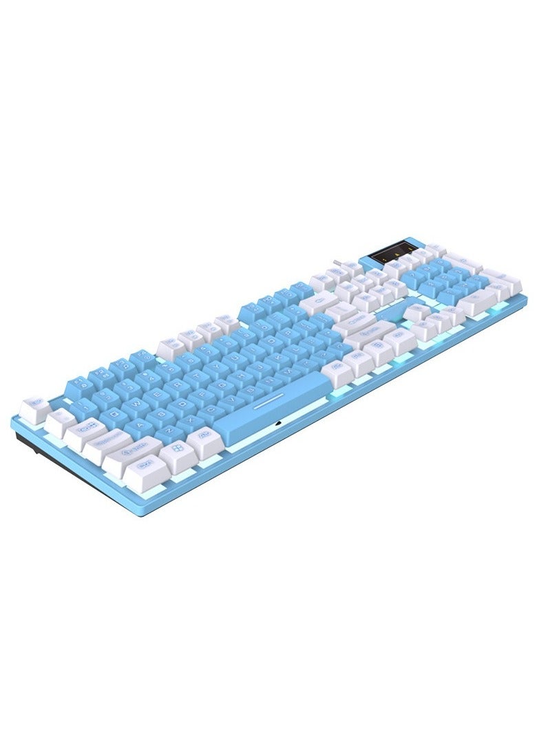 KUYING 104-Piece Dual Colour Mold Transparent PBT Keycap For Mechanical Keyboard