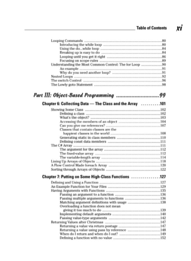 C# 2005 For Dummies by Stephen Randy Davis and Chuck Sphar is a comprehensive and updated guide for beginners to the C# programming language. - Image 4