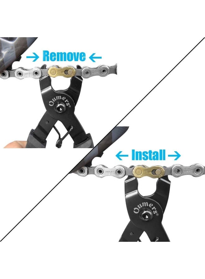 2 in 1 Opener Closer Remover Plier/Bicycle Chain Plier Compatible with All Speed Chains Repair Link - Image 5