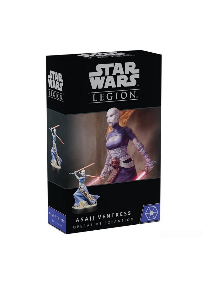 Atomic Mass Games Star Wars: Legion Asajj Ventress Operative Expansion - Unleash Sinister Power! Tabletop Miniatures Strategy Game for Kids and Adults, Ages 14+, 2 Players, 3 Hour Playtime, Made by Atomic Mass Games - Image 1