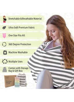 Moro Moro Baby Nursing Cover & Car Seat Cover – 360° Protection & Multi-Use  - Image 2