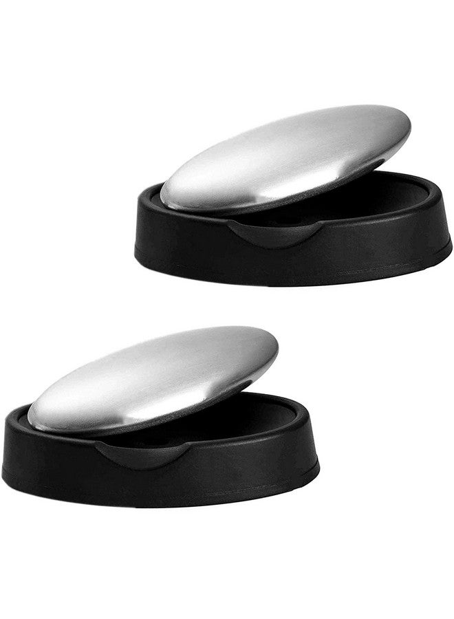 ميهي عبوة من قطعتين من صابون الفولاذ المقاوم للصدأ مزيل للروائح السحرية يزيل رائحة البصل أو السمك أو الثوم - Image 1