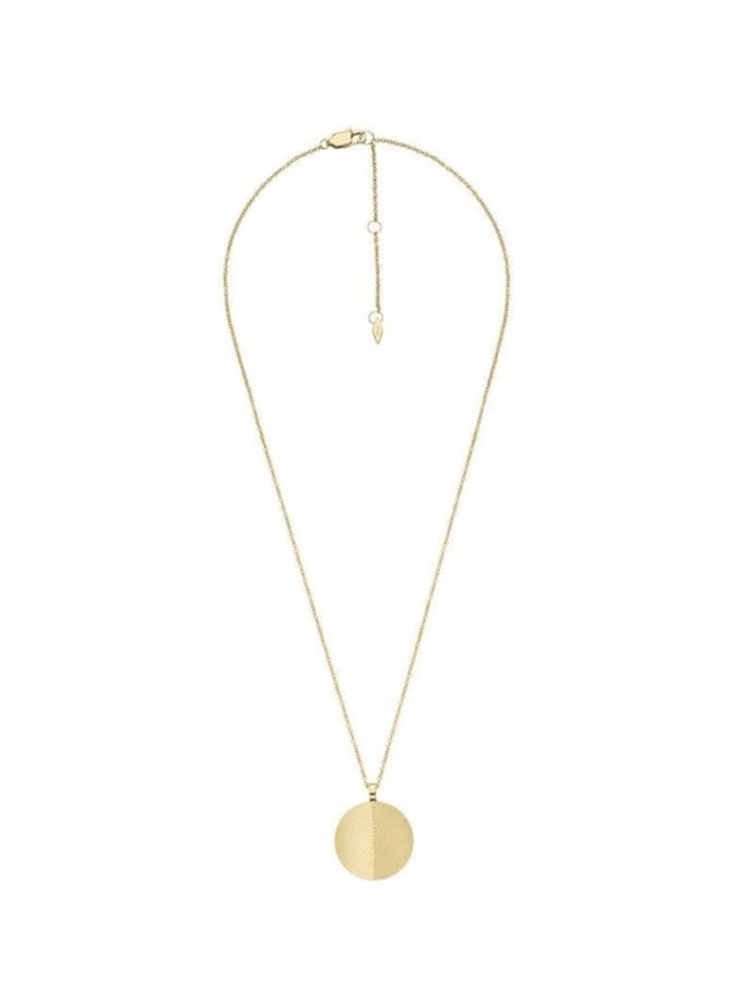 FOSSIL Women's Necklace, Gold-Tone Stainless Steel Chain Necklace  - Image 2