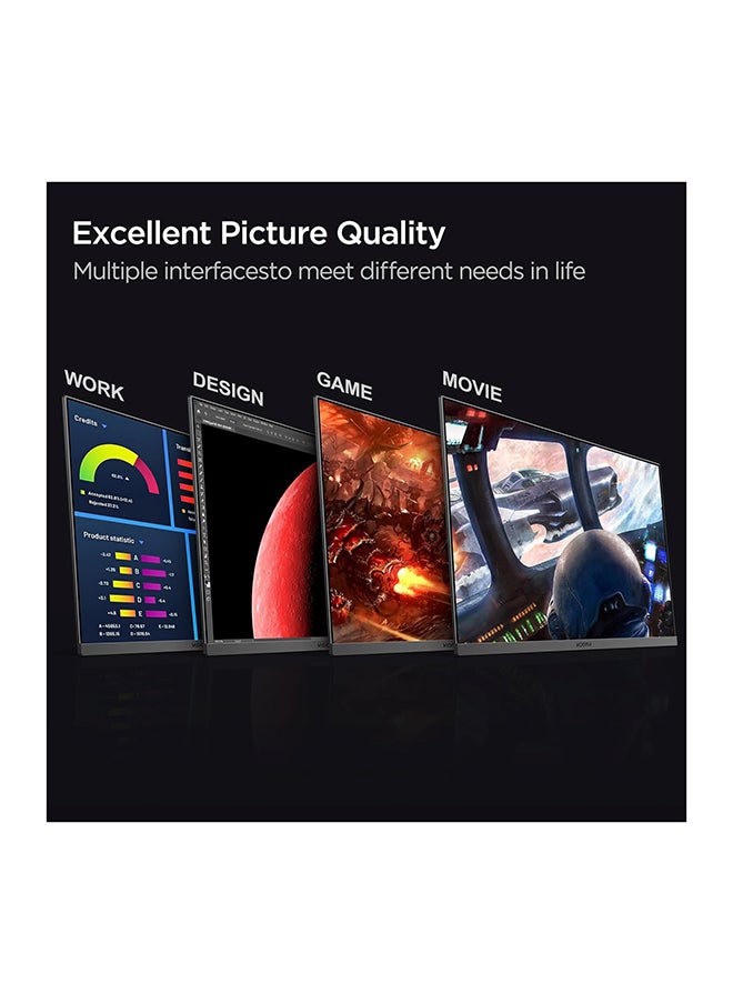 KOORUI 22 inch, Full HD (1920 x 1080) 100Hz Monitor, Ultra Thin Bezel Desktop Display, VESA, HDMI & VGA Port, Eye Care/Ergonomic Tilt, LED Monitor for PC, Black, 22N1  - Image 5