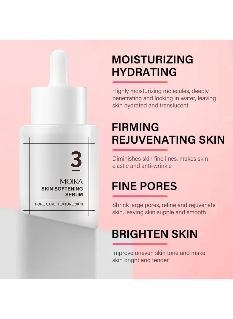 مويكا سيروم تنعيم البشرة 30 مل للعناية بالبشرة المسامية - Image 2