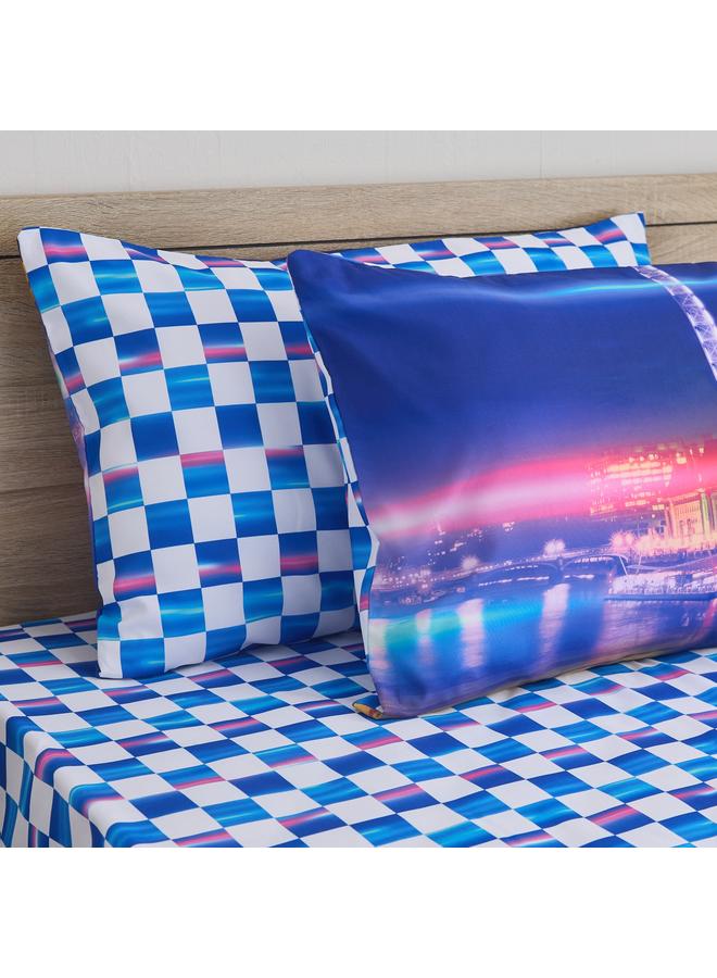Home Box Gaming Racer 2-Piece Microfibre Pillow Cover Set - 50x75 cm  - Image 3