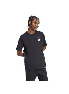 Adidas adidas lounge pocket men graphic t-shirt  - Image 4