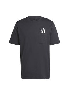 Adidas adidas lounge pocket men graphic t-shirt  - Image 1