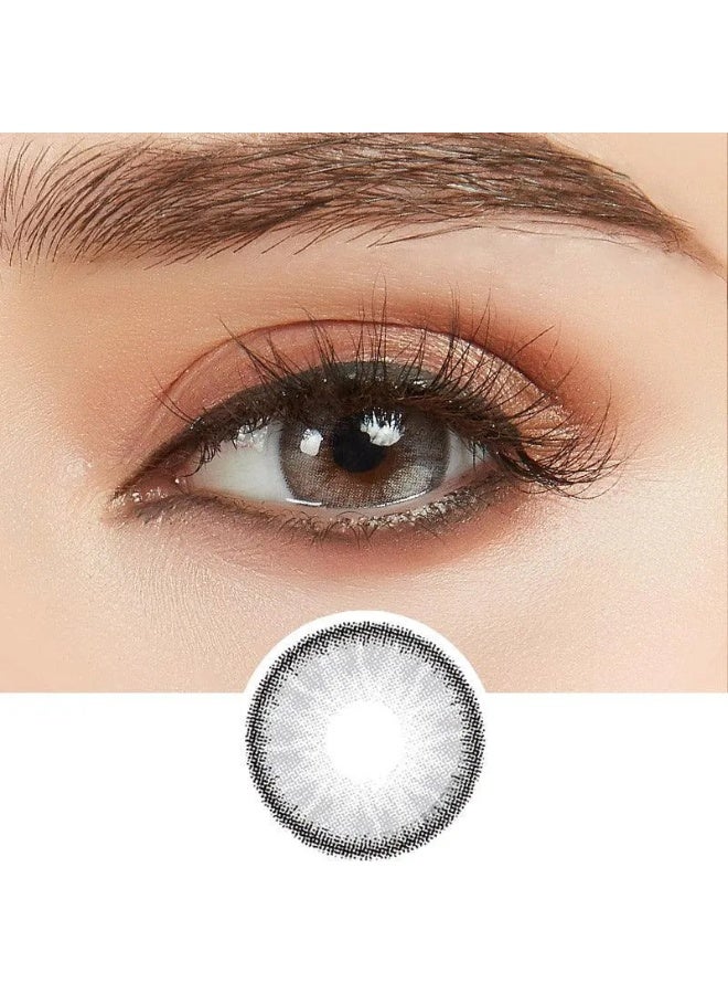 أو.بي كير عدسات لاصقة ميست جراي ١٦ لونًا، عدسات لاصقة تجميلية للجنسين، عدسات عصرية طبيعية، عدسات ناعمة بنسبة ٤٢٪ ضد الماء - Image 2