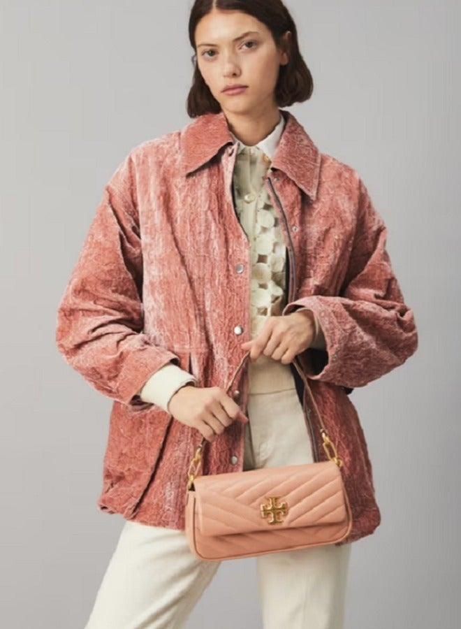 بورش حقيبة كتف صغيرة بقلاب من توري بورش كيرا شيفرو - Image 4