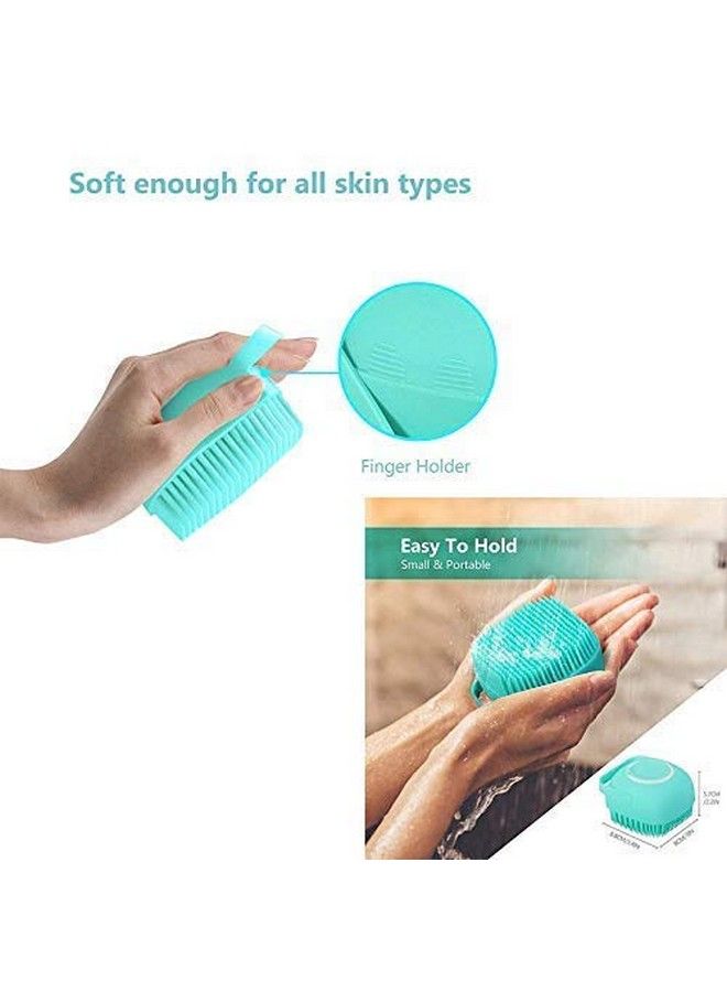 Fedora Soft Bath Body Brush With Shampoo Dispenser 2 Pcs - Image 4