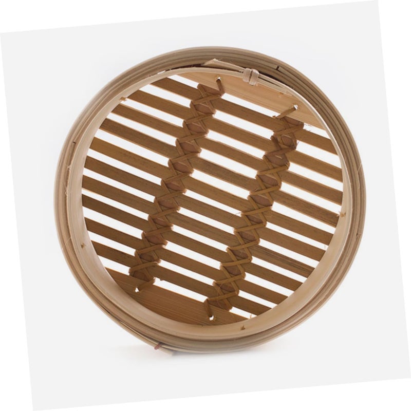 Flexible Bamboo Steamer Basket For Dumplings Rice And Vegetables - Image 5