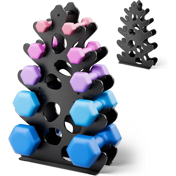 Josmimic UPGRADED 5 TIER DUMBBELL RACK - Image 5