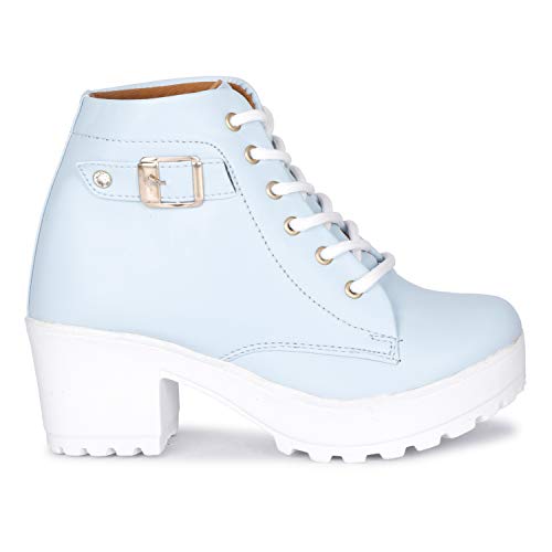 KRAFTER Women's & Girl's Classic Winter Boot-Sky-1-41 - Image 3